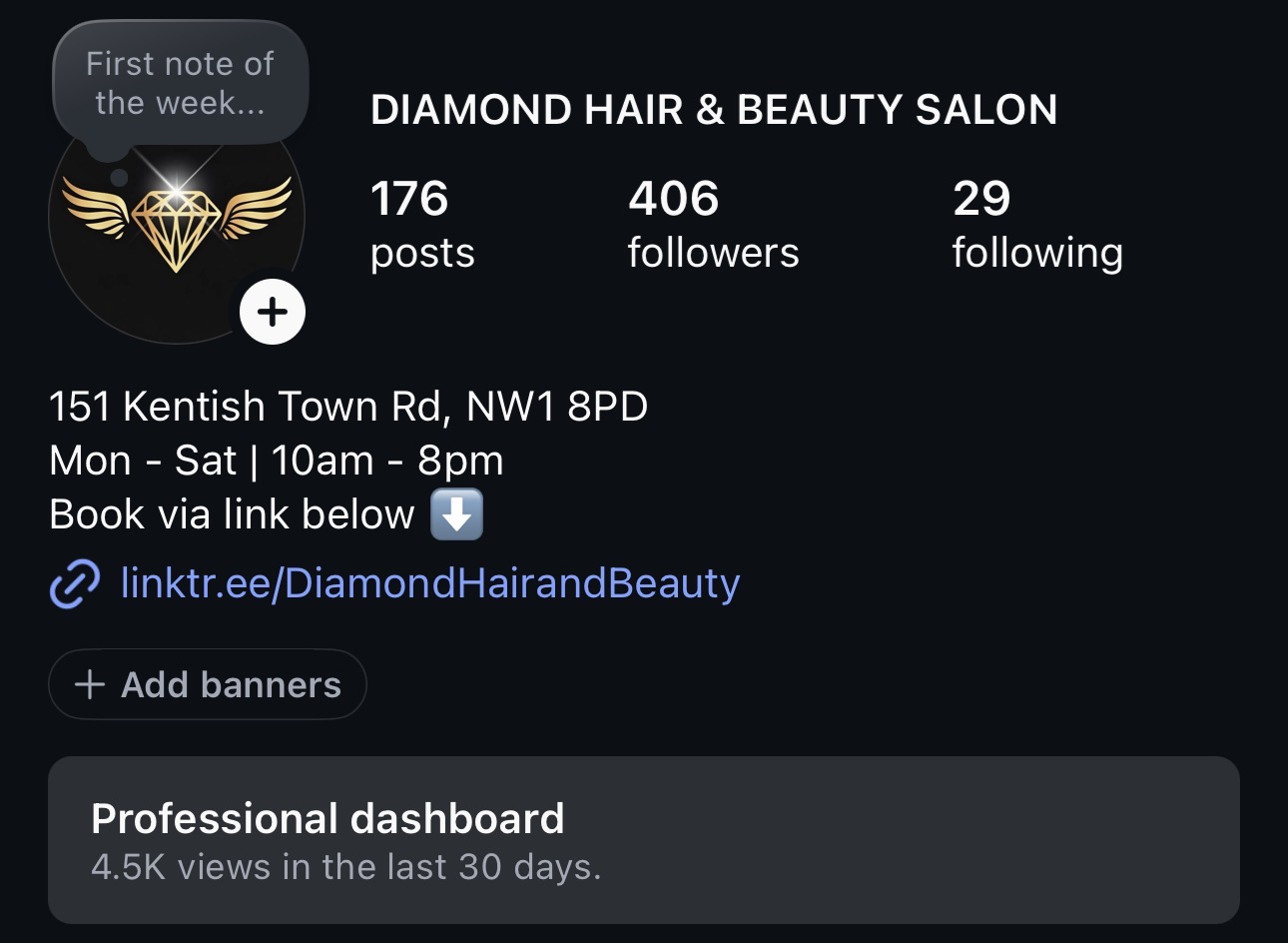 After follower count 406